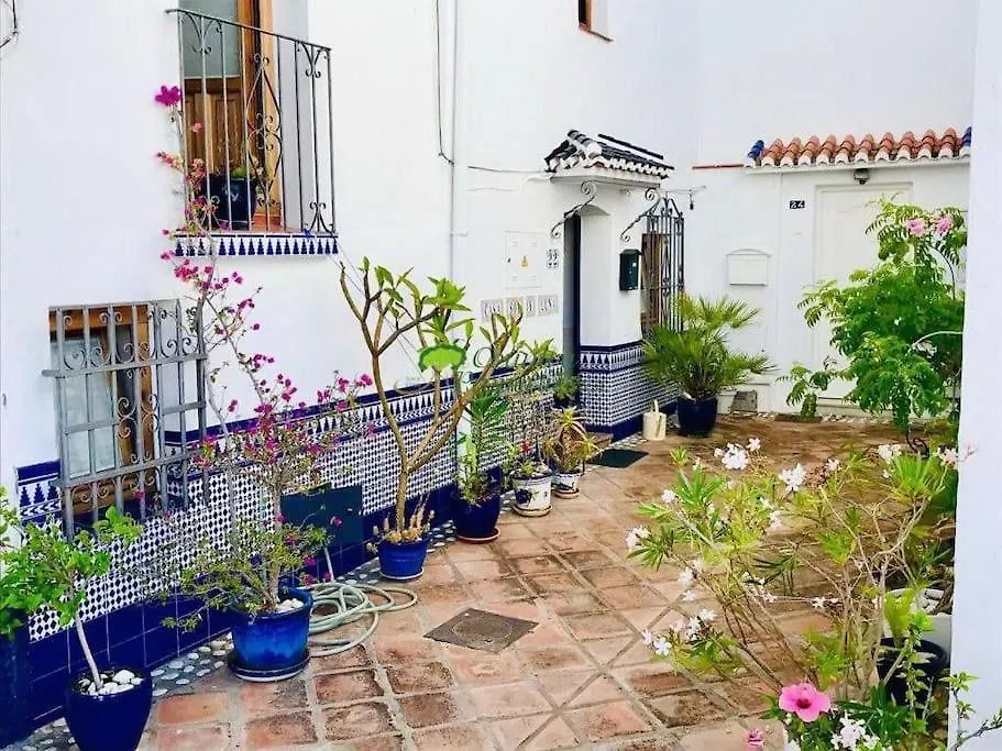 Small Village House With Beautiful Sea Views Torrox Španělsko